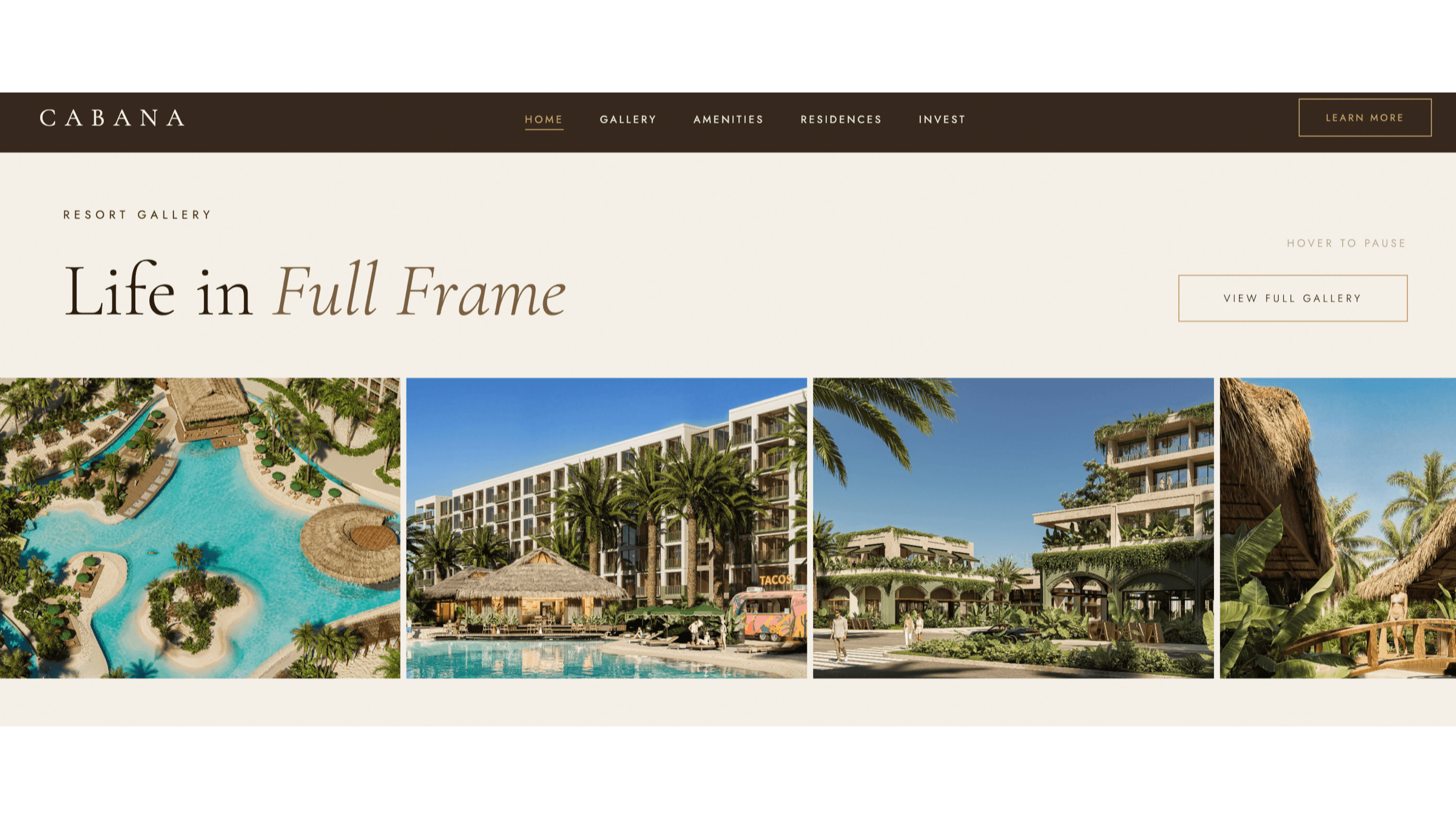 Cabana Beach Resort & Spa cover